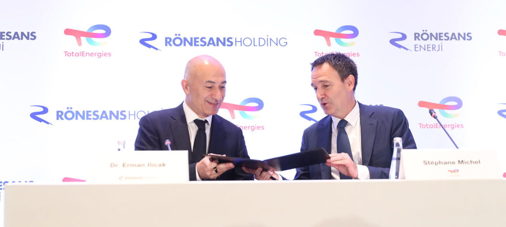 TotalEnergies, Rönesans Holding’in iştiraki Rönesans Enerji’ye yüzde 50 ortak oldu