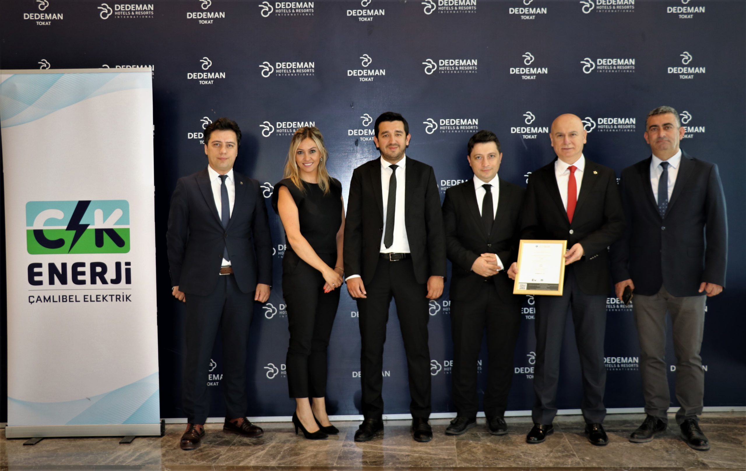 Dedeman Tokat Otel, Uluslararası Yenilenebilir Enerji Sertifikası aldı