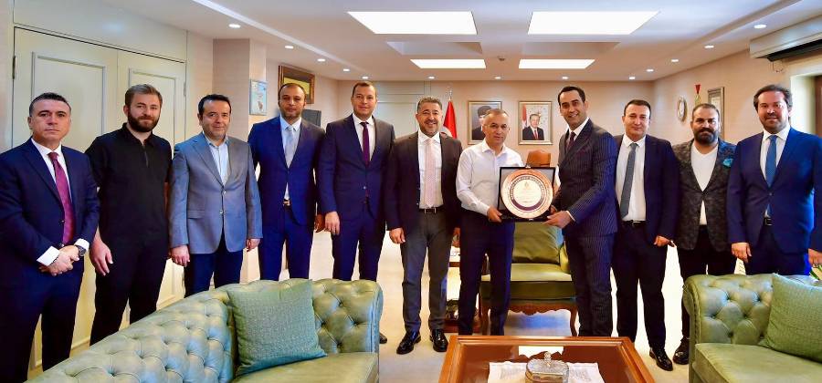 PÜİS Gaziantep İl Yönetiminden Vali Kemal Çeber’e nezaket ziyareti