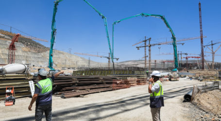 Akkuyu NGS’nin ikinci güç ünı̇tesı̇nde türbin tesisi temeline beton dökme işlemi tamamlandı