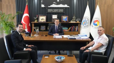 PÜİS Denizli İl Başkanlığından Sanayi Odası Başkanı’na ziyaret