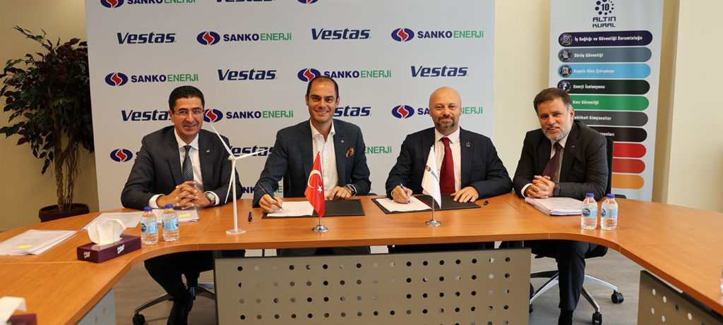 Sanko Enerji kapasite artırımını Vestas türbinleri ile yapacak