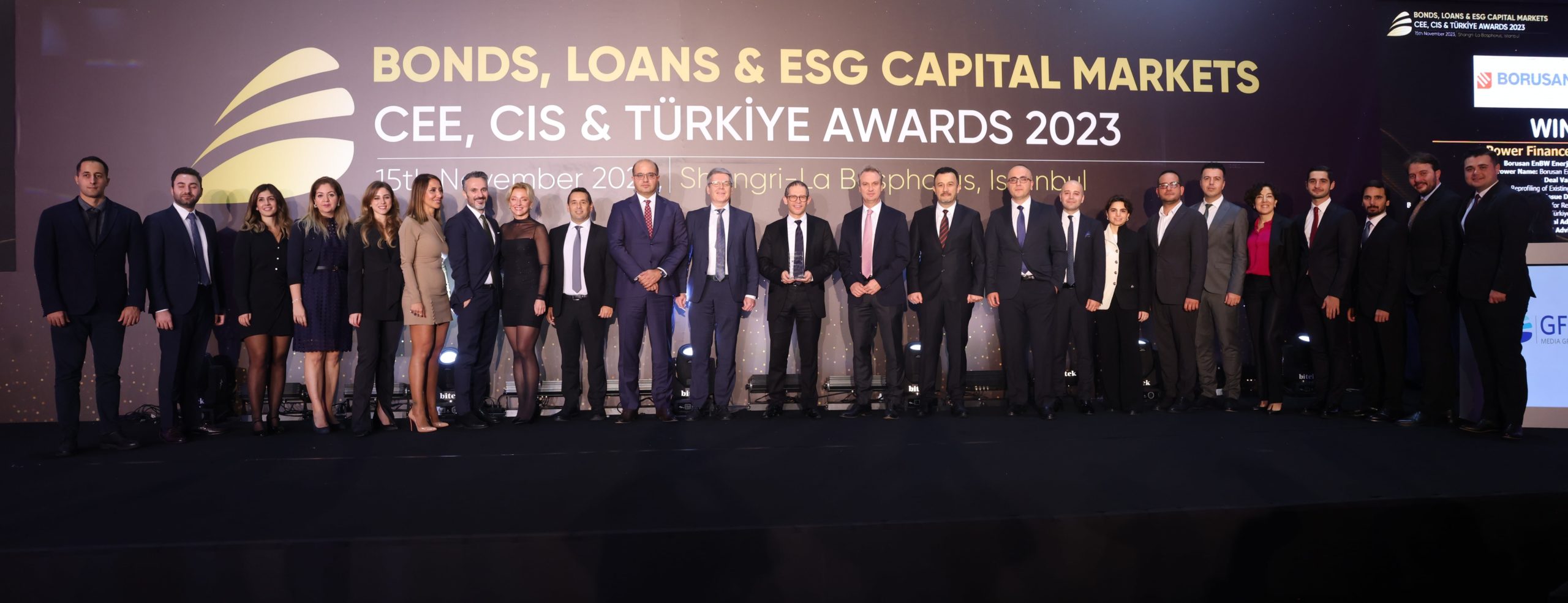 Borusan EnBW Enerji’ye yılın enerji finansmanı anlaşması ödülü