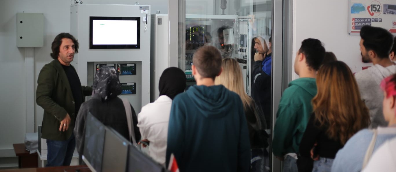 Ondokuz Mayıs Üniversitesi öğrencileri Samgaz’ı ziyaret etti