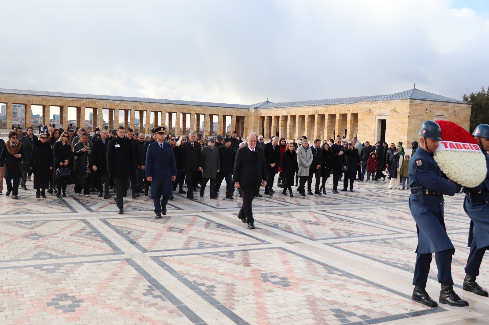 TABGİS 60. yılında Anıtkabir’i ziyaret etti