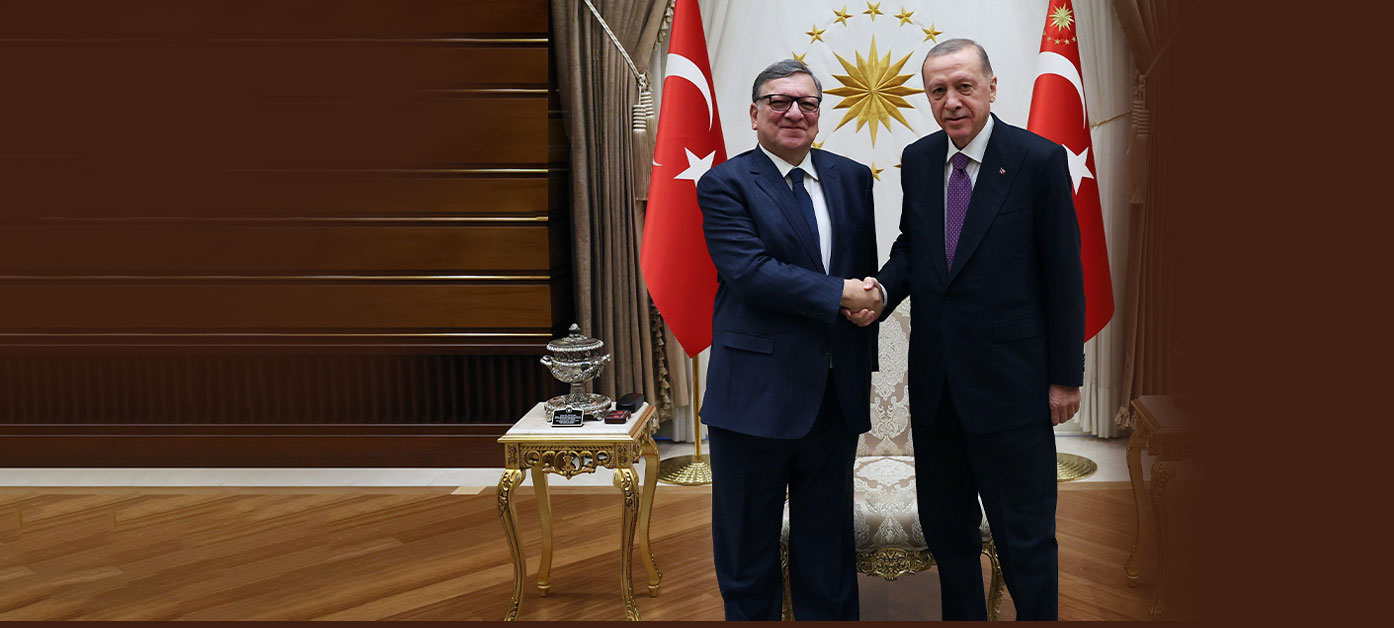 Türkiye Enerji Zirvesi için Türkiye’ye gelen Barroso, Cumhurbaşkanı Erdoğan ile görüştü