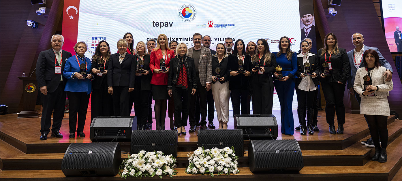 Türkiye’nin Girişimci Kadın Gücü Yarışması’nda ödüller sahiplerini buldu