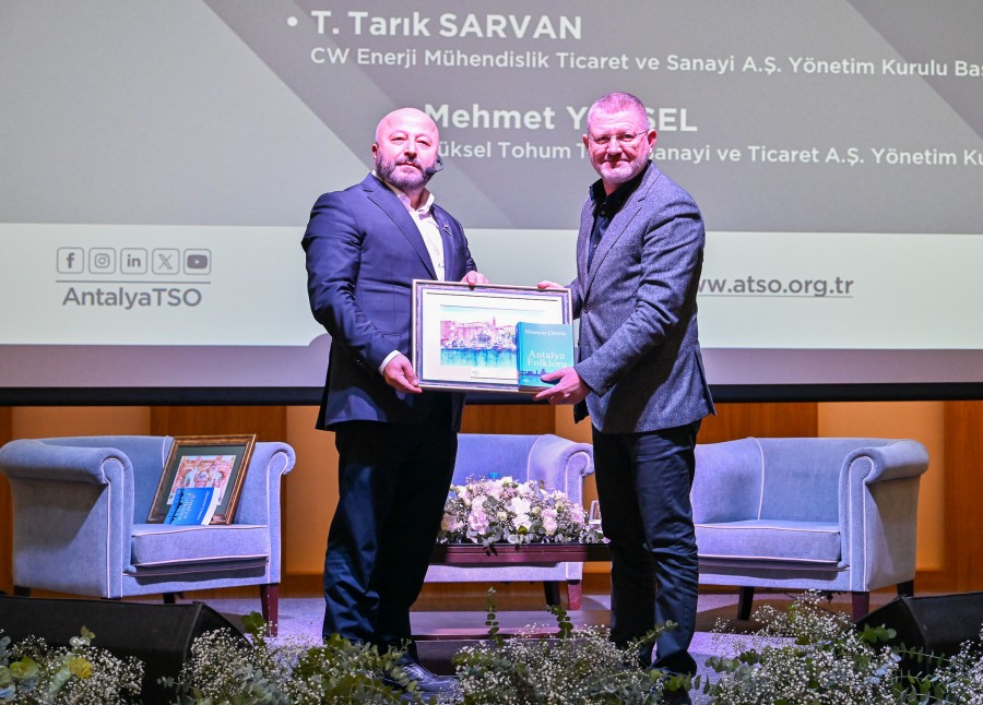 CW Enerji Yönetim Kurulu Başkanı Tarık Sarvan, ATSO’nun konuğu oldu