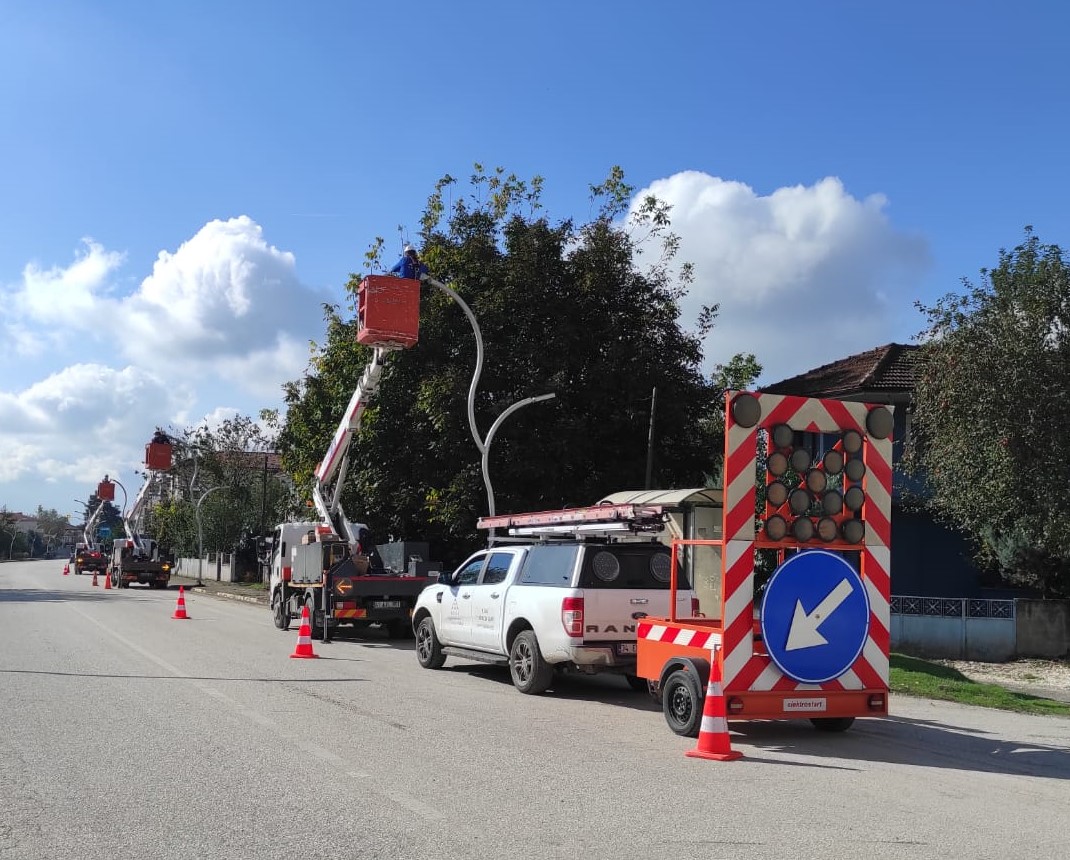 SEDAŞ, Düzce Çilimli ilçesindeki aydınlatma çalışmalarını sürdürüyor