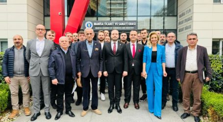 PÜİS Ege Bölge Başkanlığı, PÜİS Manisa il ve ilçe başkanları ile toplandı