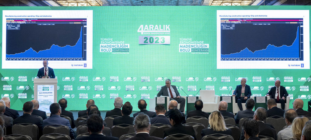 Türkiye Ekonomisinde Madenciliğin Rolü Konferansı Ankara'da düzenlendi