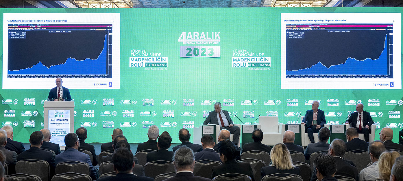 Türkiye Ekonomisinde Madenciliğin Rolü Konferansı Ankara’da düzenlendi