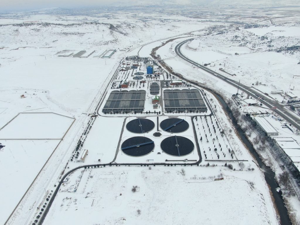 Kayseri'de 2023 yılında çamurdan yaklaşık 5,5 milyon kilovatsaat elektrik üretildi