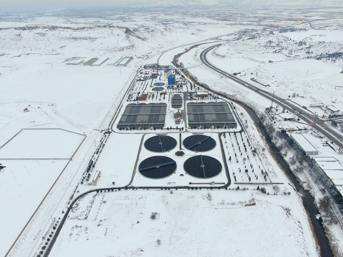 Kayseri’de 2023 yılında çamurdan yaklaşık 5,5 milyon kilovatsaat elektrik üretildi