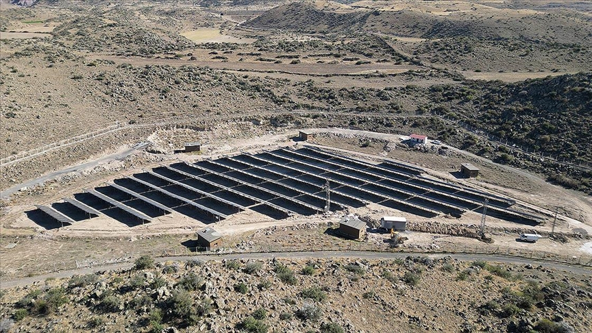 Kayseri’de yılda 1 milyon 650 bin kilovat elektrik üretecek GES işletmeye alındı