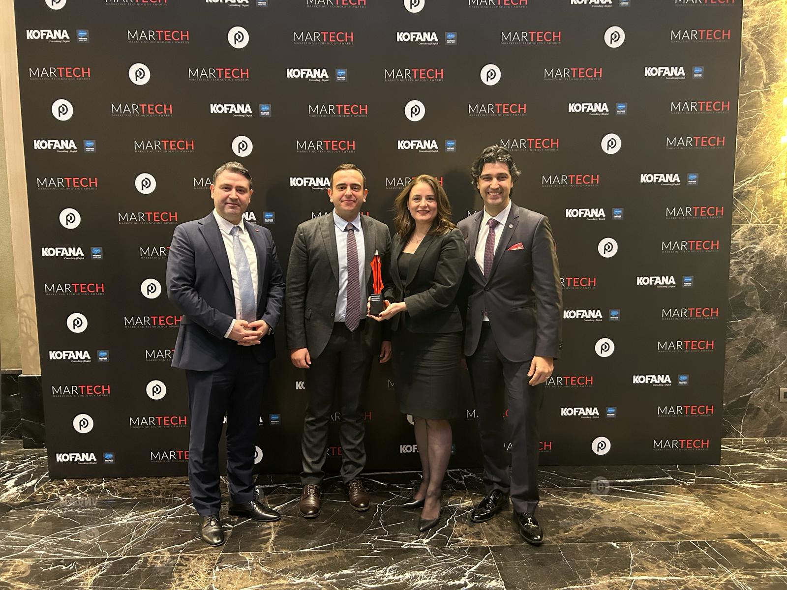 TotalEnergies İstasyonlarına MarTech Awards’tan “Müşteri Deneyiminde En İyi Teknoloji Kullanımı” ödülü