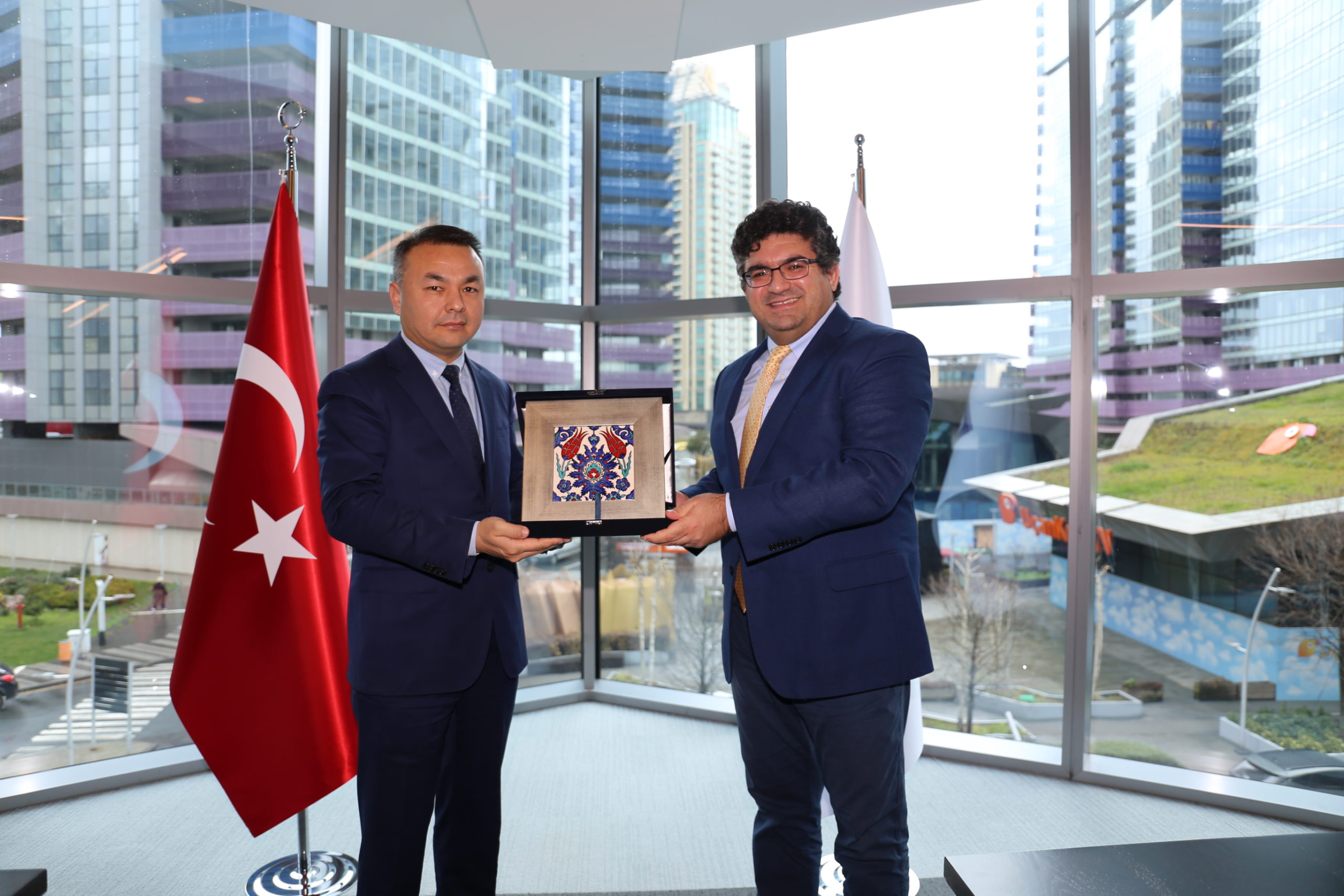 Özbekistan heyeti EPİAŞ’ı ziyaret etti.