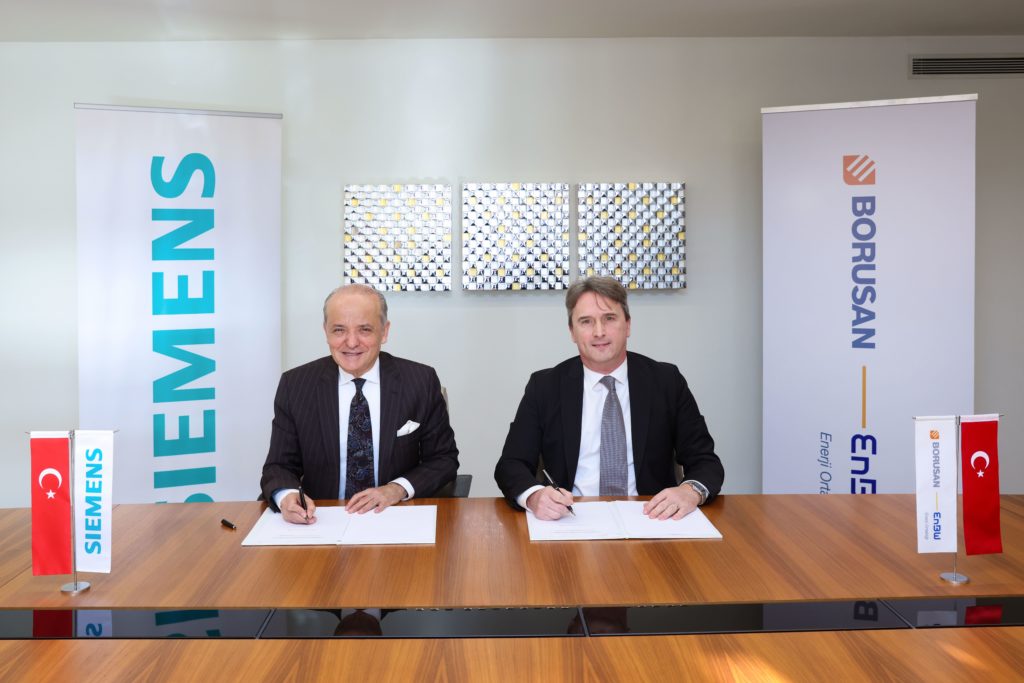 Borusan EnBW Enerji ve Siemens Türkiye iyi niyet mektubu imzaladı