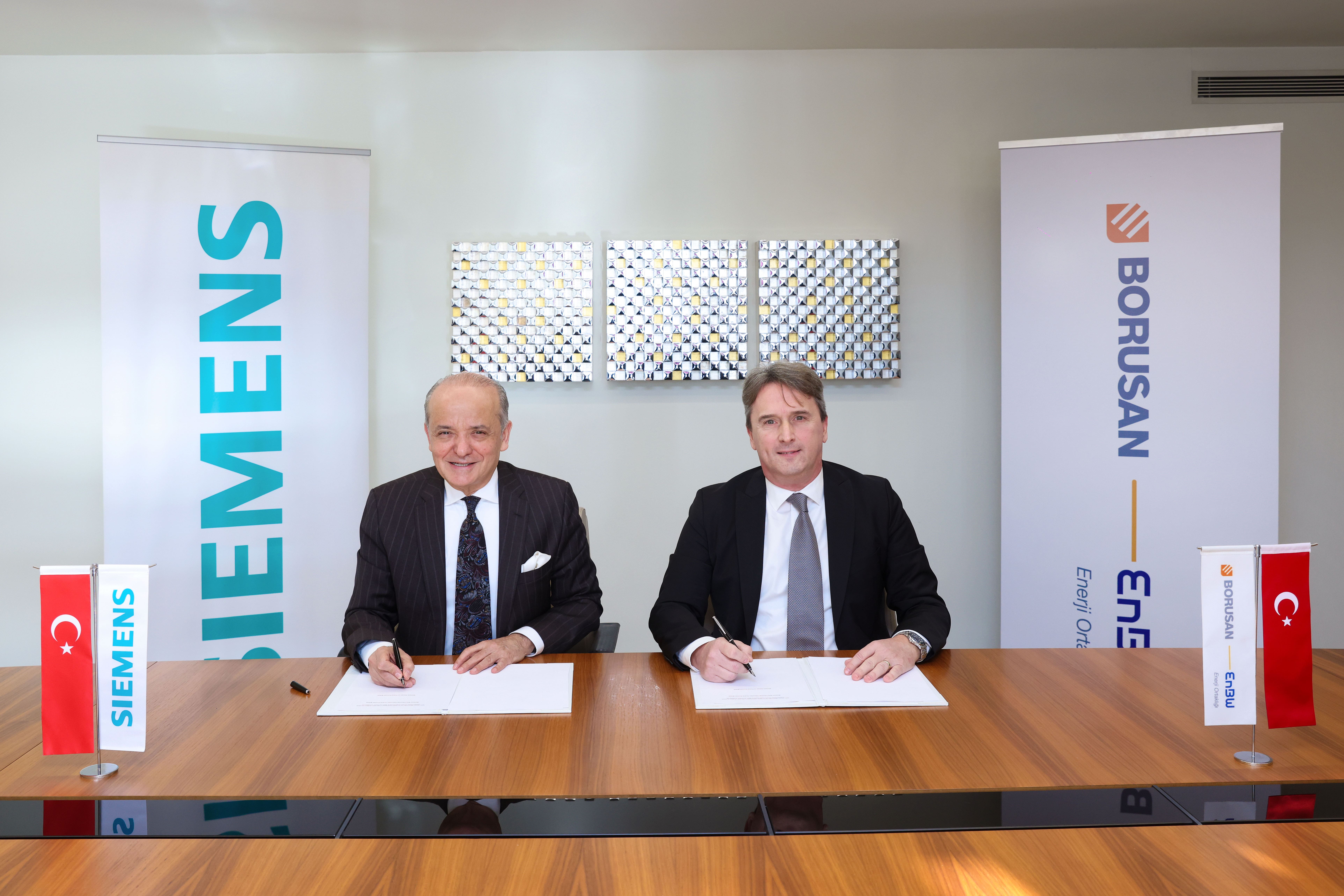 Borusan EnBW Enerji ve Siemens Türkiye iş birliği niyet mektubu imzaladı