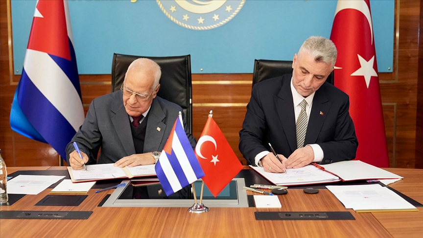 Türkiye ve Küba arasında “Ekonomik-Ticari İşbirliği Programı ve Yol Haritası” imzalandı