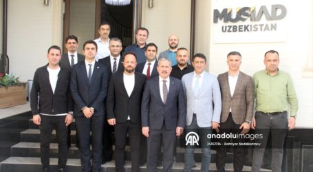 Ticaret Bakan Yardımcısı Gürcan, MÜSİAD Özbekistan Şubesini Ziyaret Etti