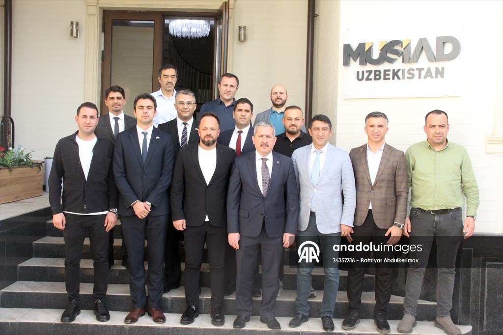 Ticaret Bakan Yardımcısı Gürcan, MÜSİAD Özbekistan Şubesini Ziyaret Etti