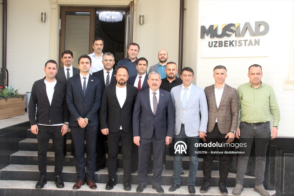 Ticaret Bakan Yardımcısı Gürcan, MÜSİAD Özbekistan Şubesini Ziyaret Etti