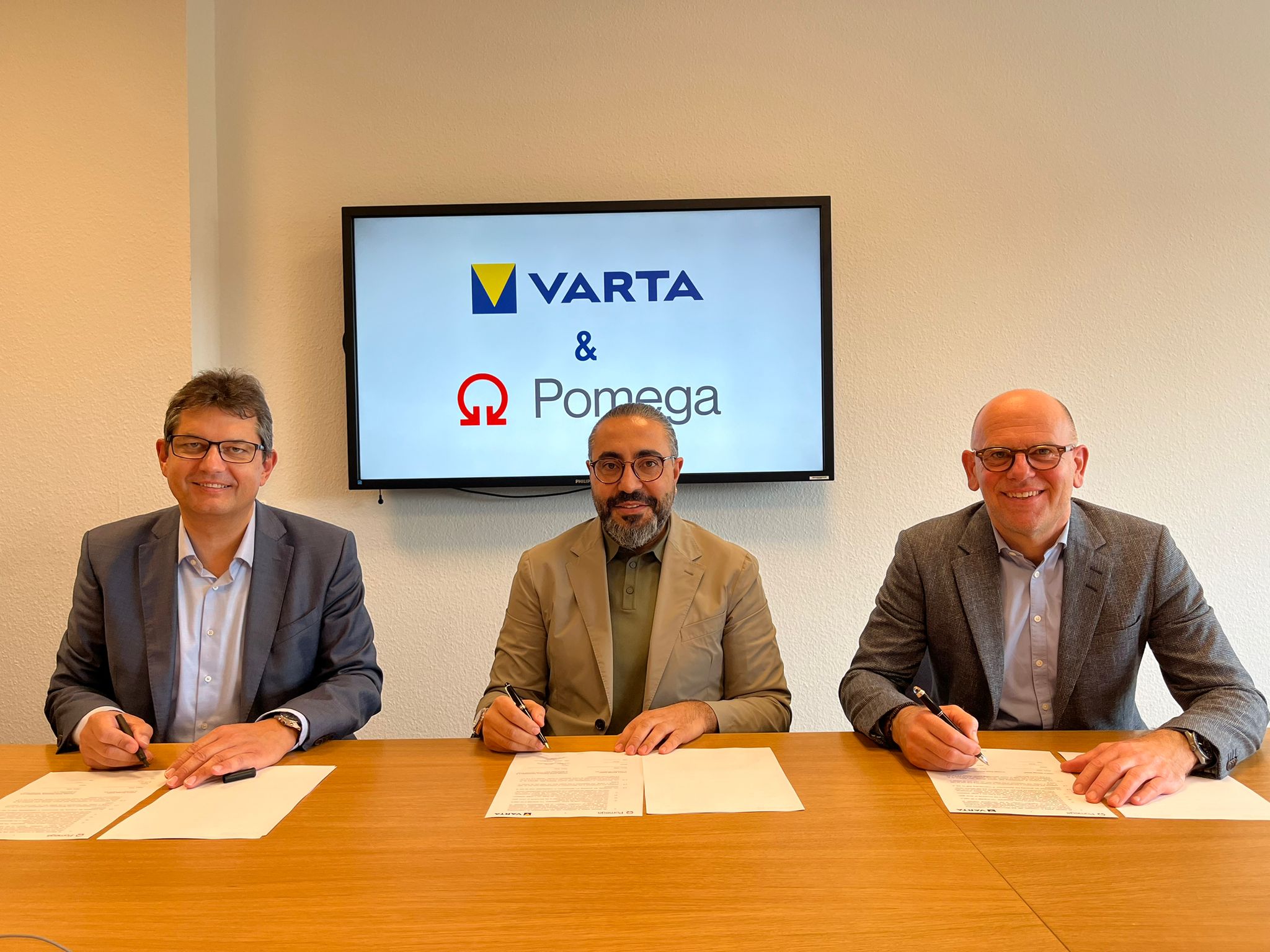 POMEGA Enerji Depolama Teknolojileri A.Ş. ve VARTA Storage GmbH Arasında İş Birliği Anlaşması