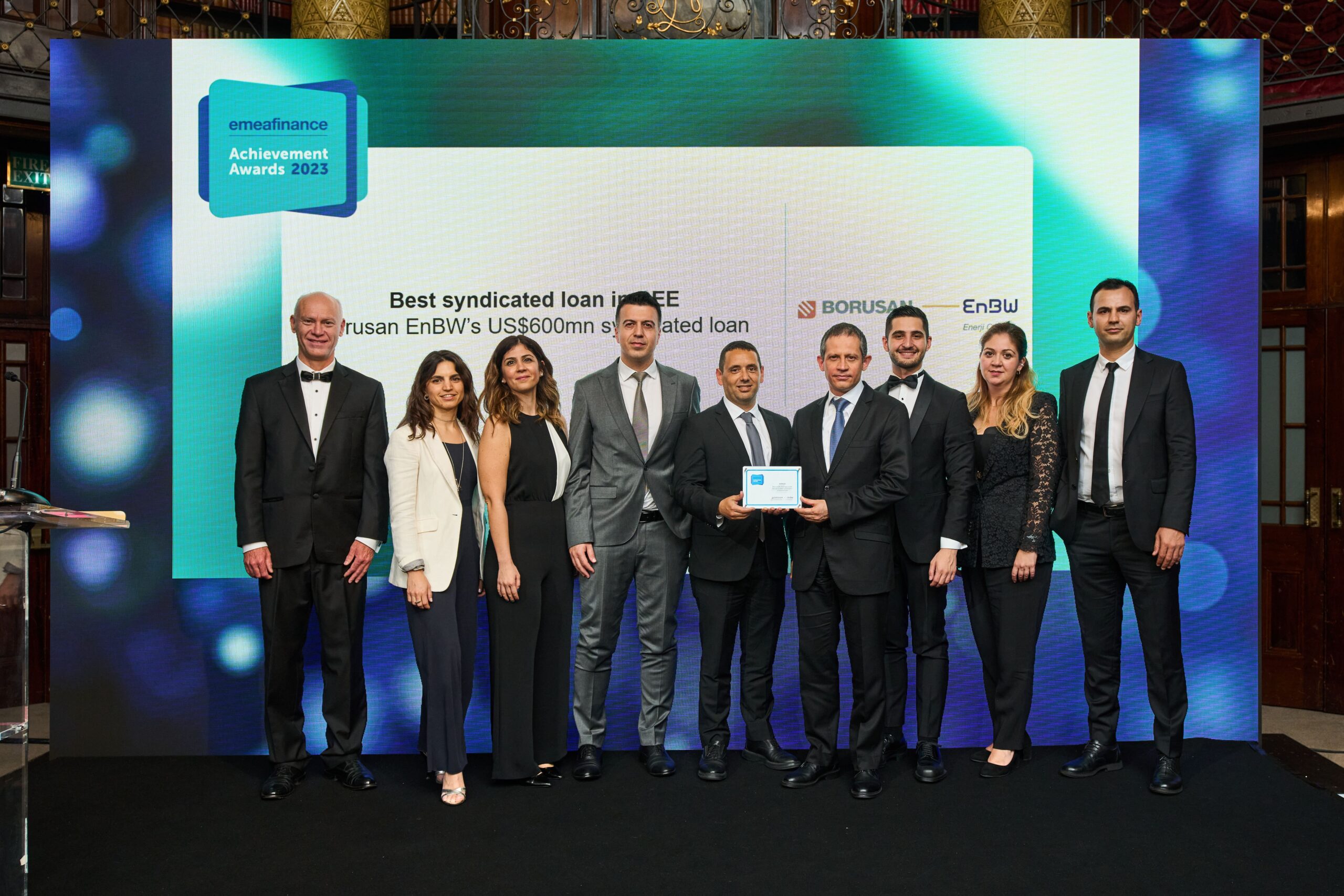 Borusan EnBW Enerji’ye EMEA Finance’tan iki ödül birden