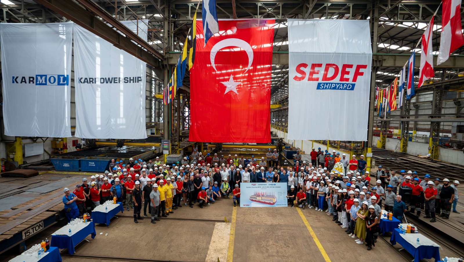 Karadeniz Holding, MOL ile yeni bir Powership üretimine başladı