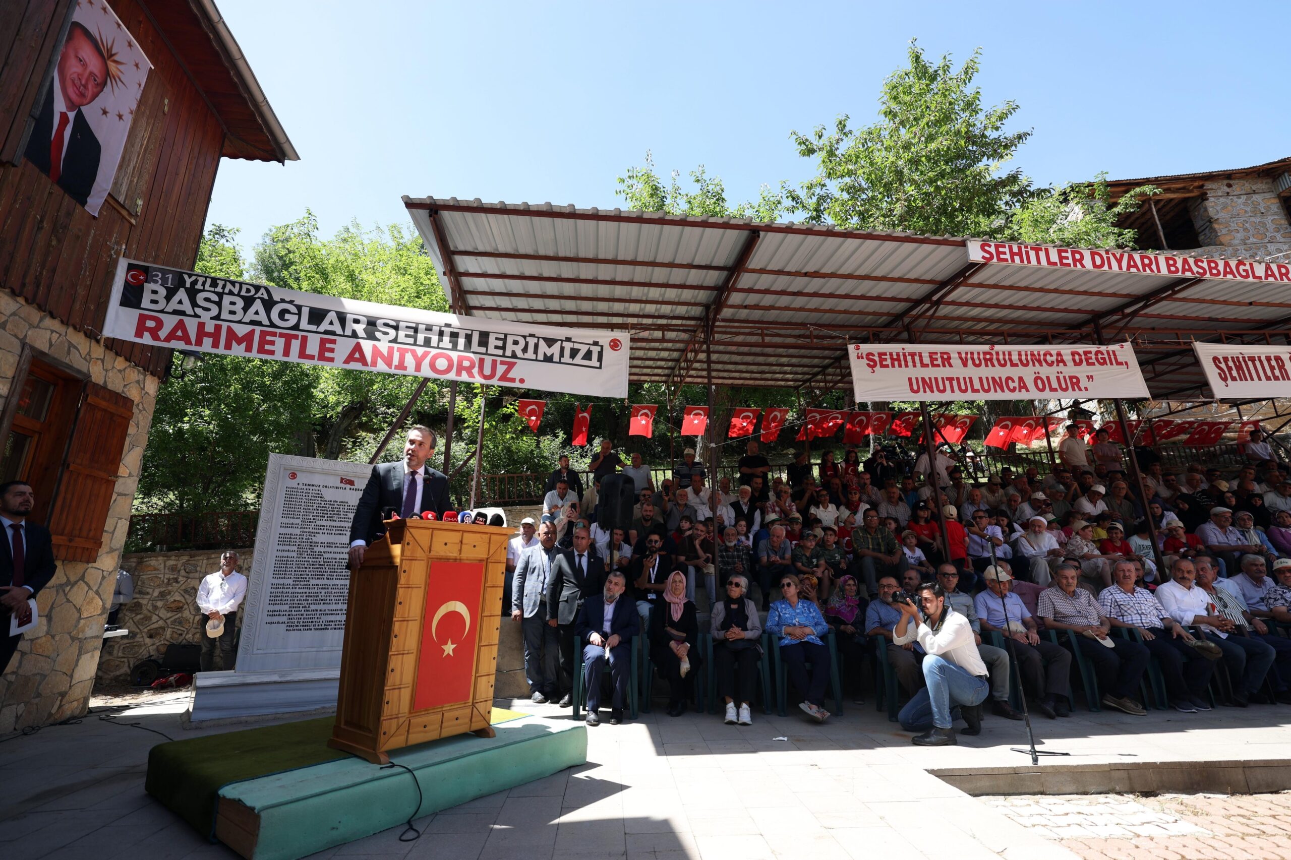 Bakan Bayraktar, Başbağlar’dan “Birlik” mesajı verdi