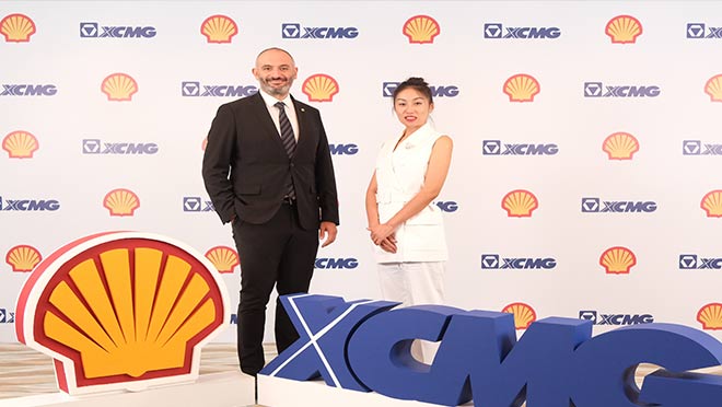 Shell, XCMG makinelerine özel madeni yağlar üretecek