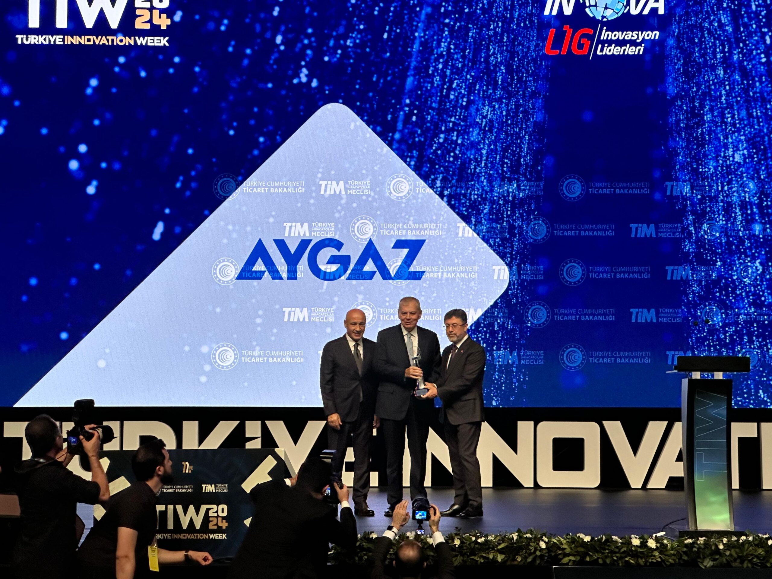 Aygaz, İnovaLİG 2024’te “İnovasyon Stratejisi” kategorisinde ödül aldı