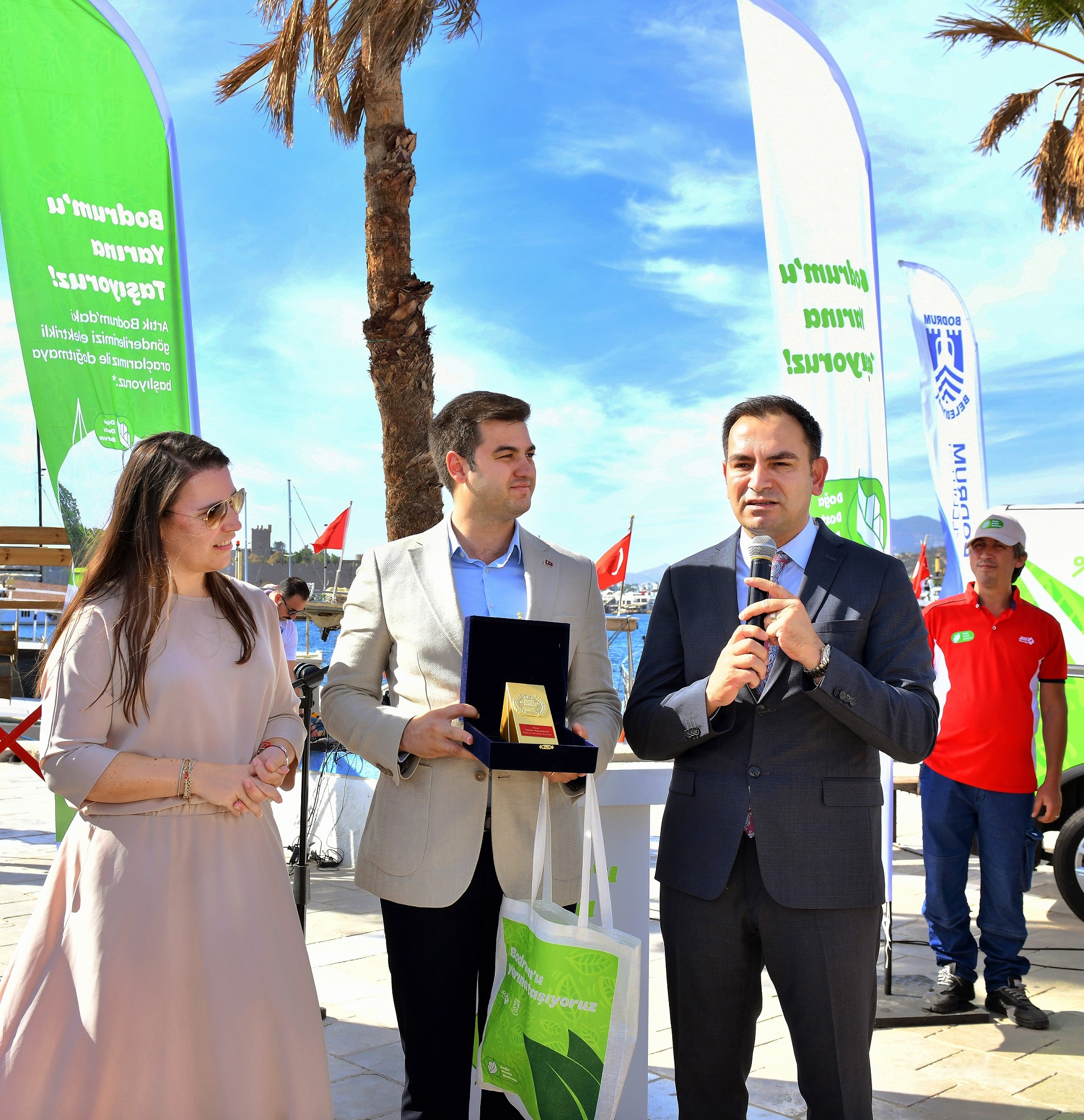 Aras Kargo, “Yeşil İlçe” projesini Bodrum’da başlattı