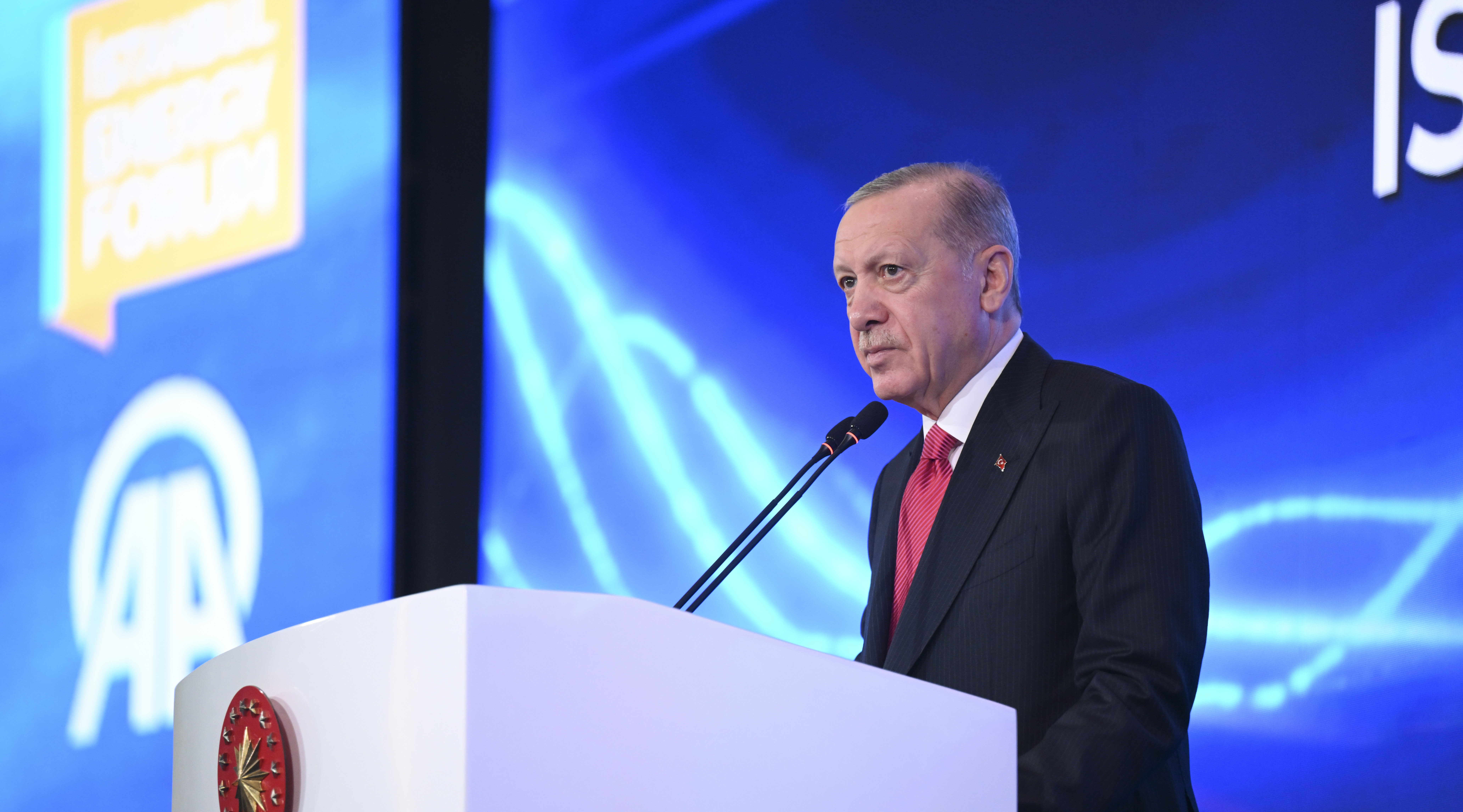 Cumhurbaşkanı Erdoğan, İstanbul Energy Forum’da konuştu