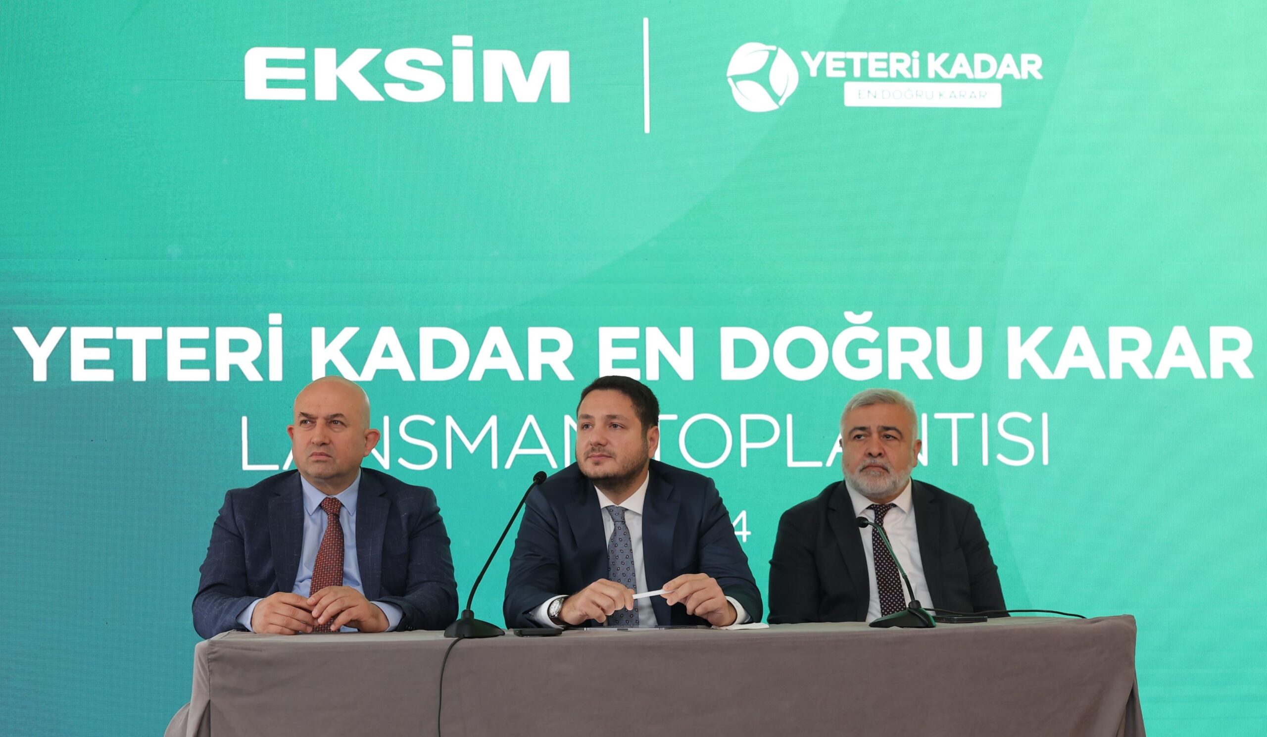 Eksim Holding “Yeteri Kadar En Doğru Karar” kampanyasını tanıttı