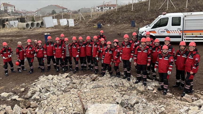 OEDAŞ’ın arama kurtarma ekibi AFAD’dan sertifika aldı
