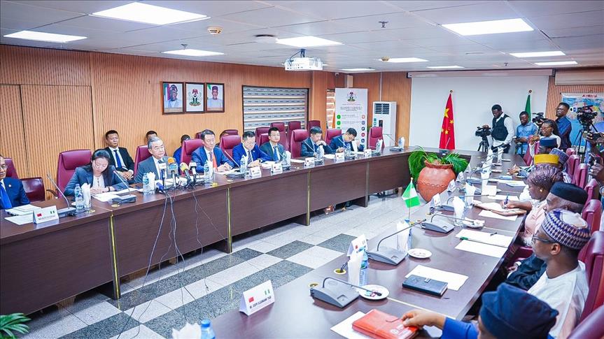 Nijerya ile Çin’den, enerji ve küresel kalkınmanın da yer aldığı 5 alanda mutabakat zaptı