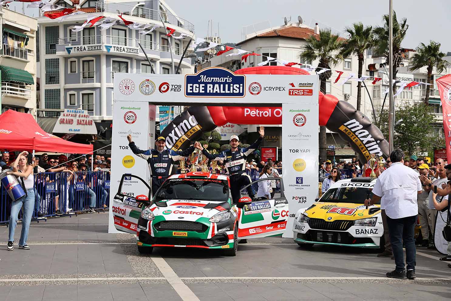 Castrol Ford Team Türkiye, Ege Rallisi’nde podyumda