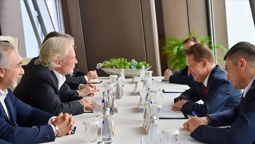 Gazprom ile Bosphorus Gaz doğal gazda iş birliğini görüştü