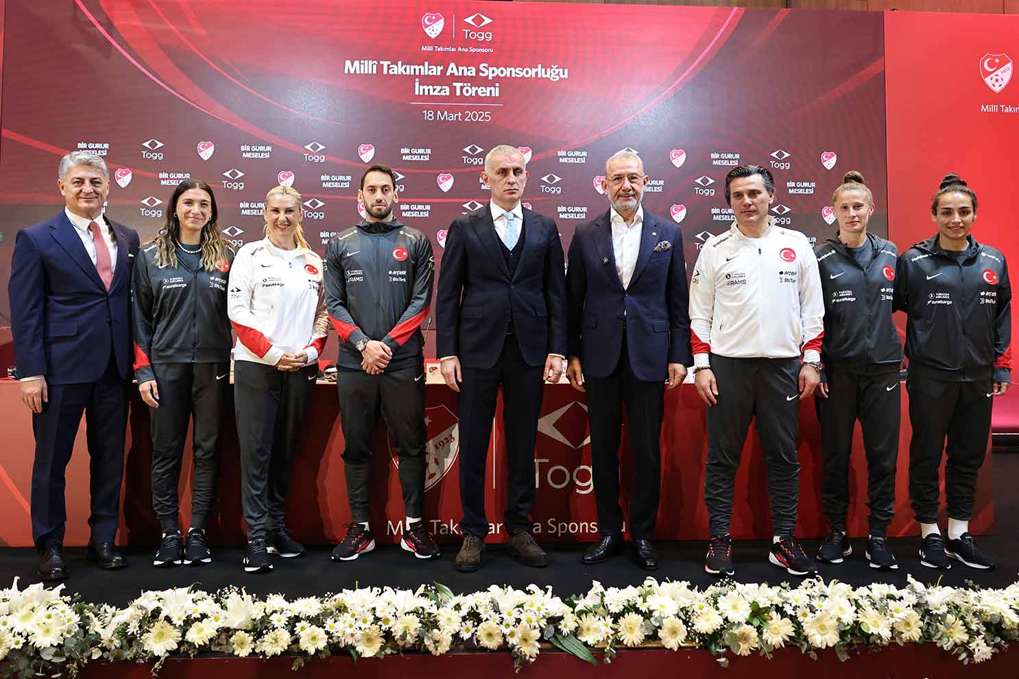 Togg, Milli Takımlar Ana Sponsoru oldu