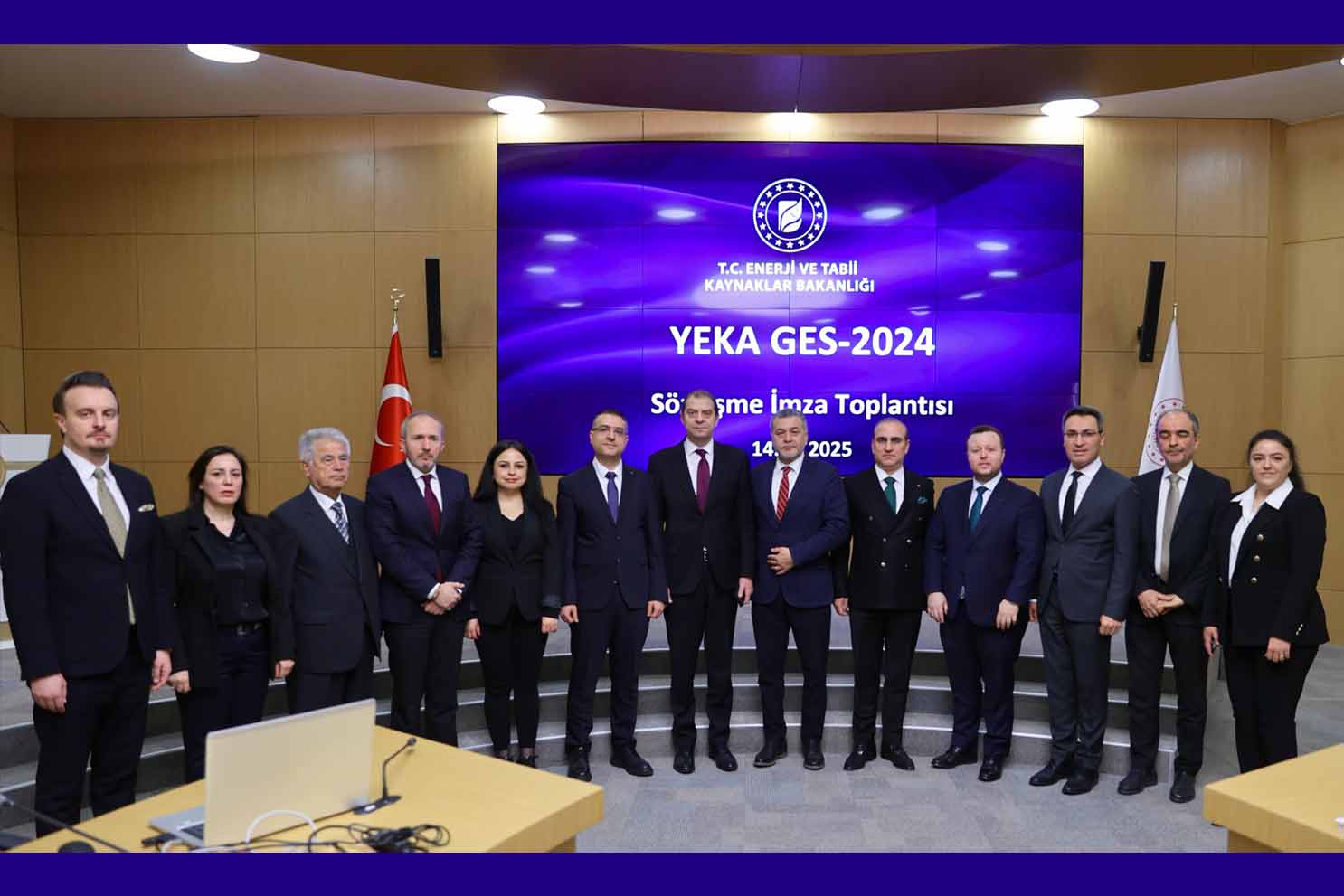 YEKA GES-2024 yarışmalarının sözleşmeleri imzalandı