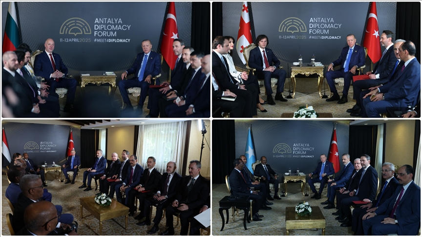Bakan Bayraktar, ADF’de Bulgaristan, Sudan, Gürcistan ve Somali ile yatırım fırsatlarını değerlendirdi