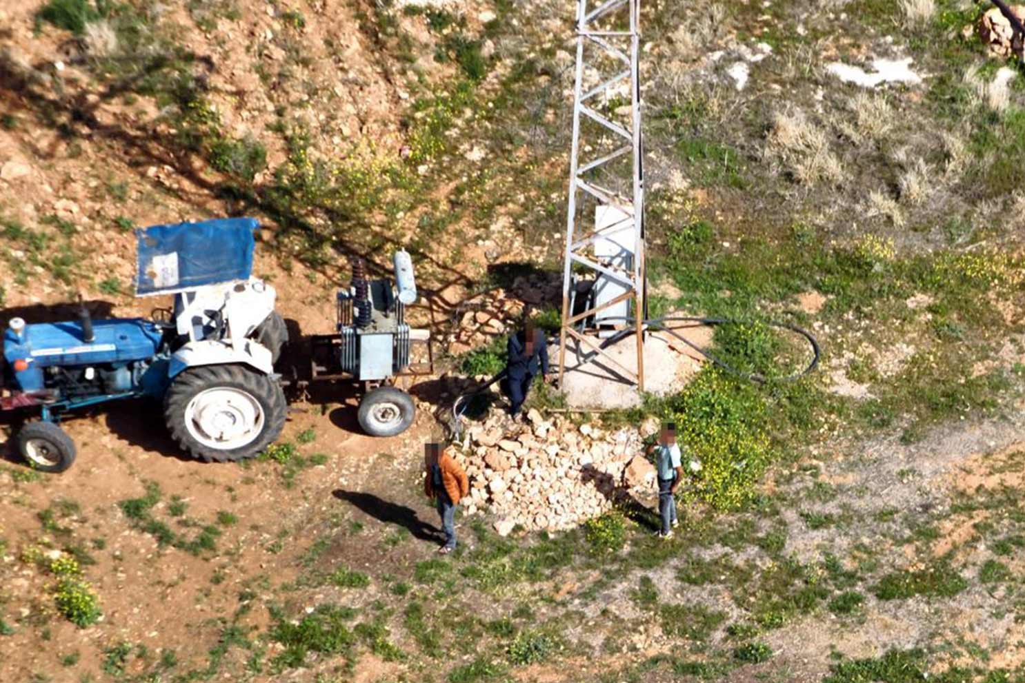 Dicle Elektrik, dron ve yapay zeka destekli kaçak elektrik operasyonu gerçekleştirdi