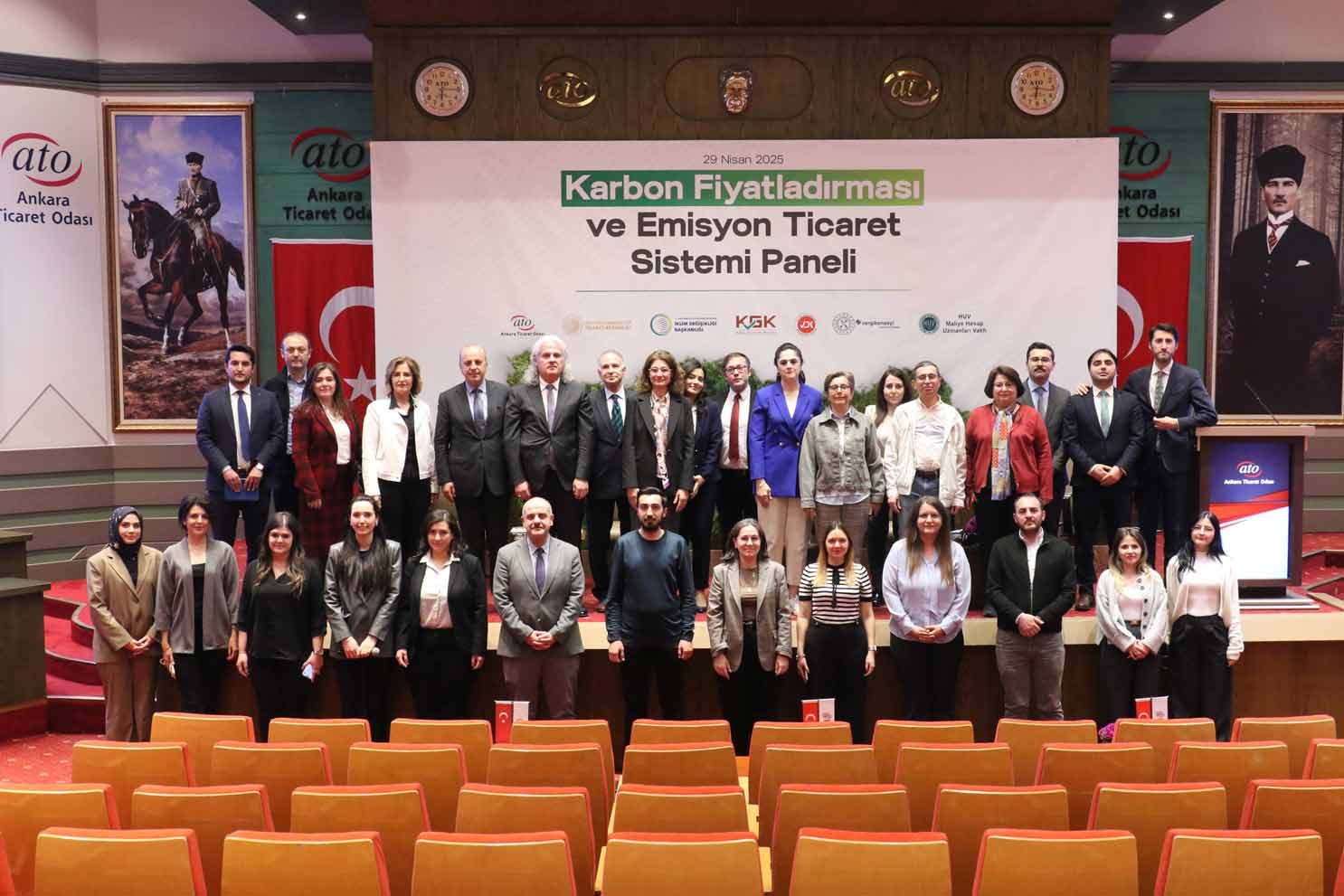 ATO “Karbon Fiyatlandırması ve Emisyon Ticaret Sistemi”ne ilişkin bir panel düzenledi
