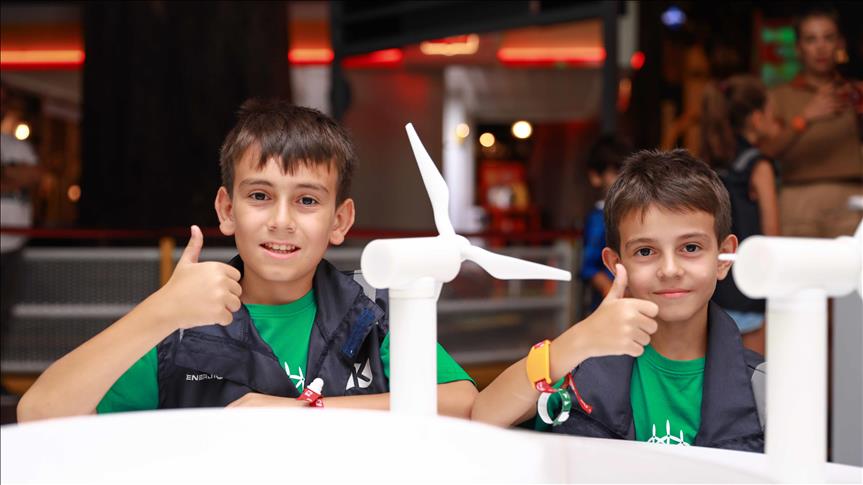 Enerji Üretim, çocuklar için hazırladığı Yenilenebilir Enerji Boyama Kitabı’nı tanıttı