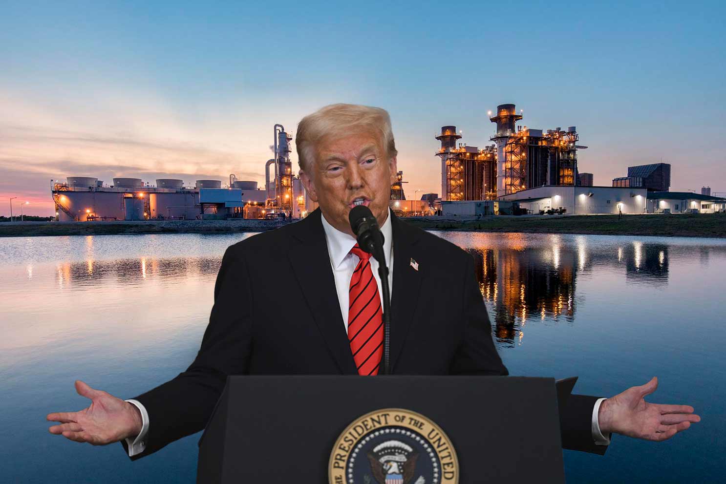 Doğal gaz piyasasında Trump rüzgarı