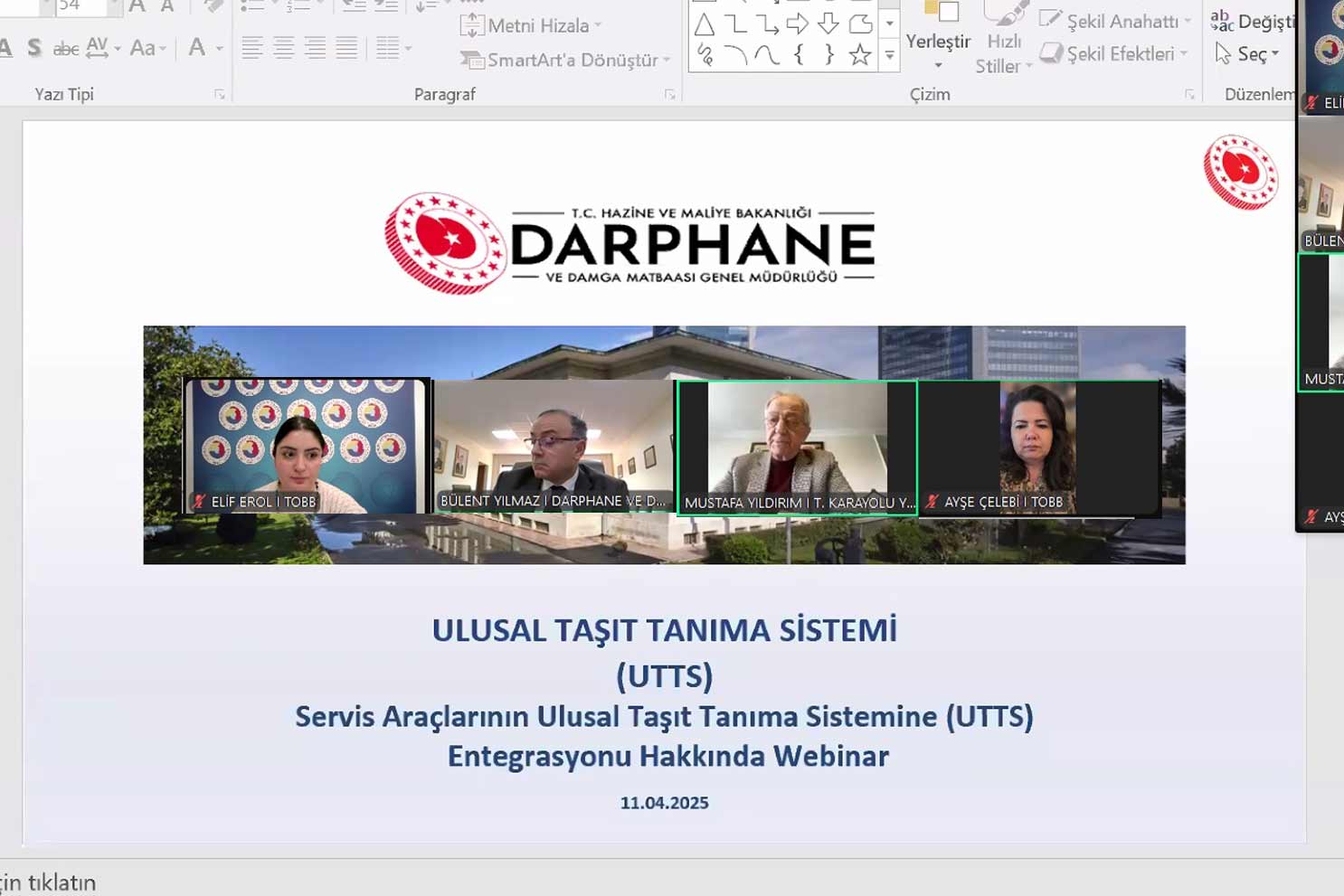 UTTS entegrasyonu hakkında webinar gerçekleştirildi