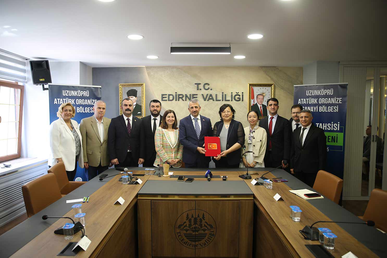 Çinli firma Türk ortağıyla Edirne’de rüzgar türbini parçaları üretecek