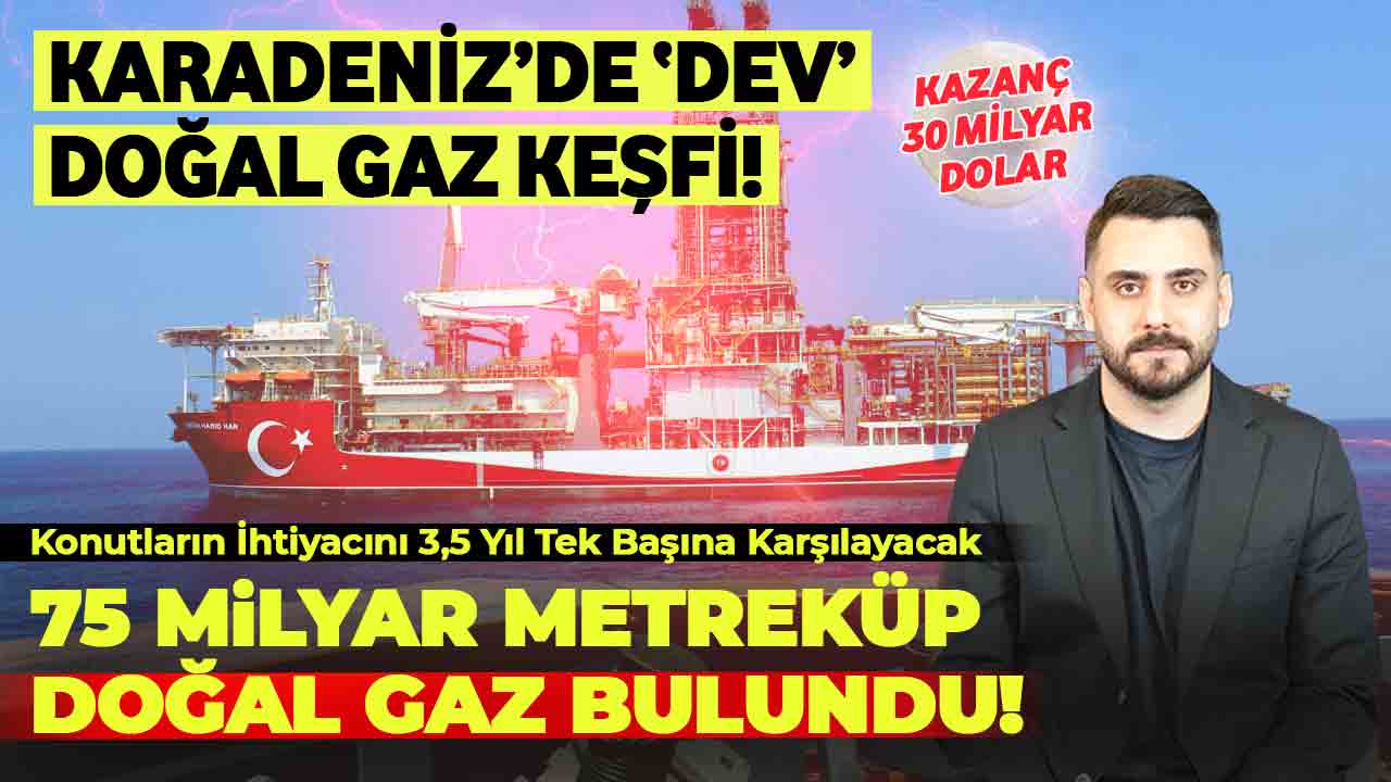 Karadeniz’de 75 Milyar Metreküp Doğal Gaz Bulundu! | Küresel Akış